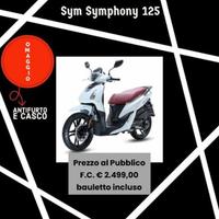 SYM SYMPHONY 125 ANTIFURTO E CASCO OMAGGIO