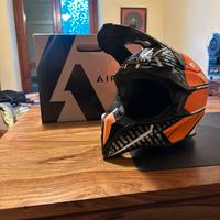 Casco moto AIROH helmet Orange taglia M