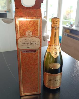 Champagne Laurent Perrier Vintage 1990 con scatola