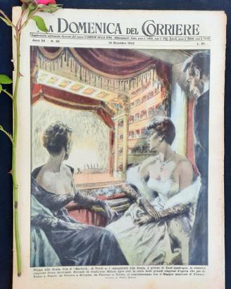 La Domenica del Corriere 14 dicembre 1952 Machbeth