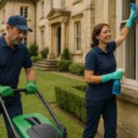 Coppia collaboratori domestici Ucraini