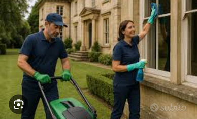 Coppia collaboratori domestici Ucraini