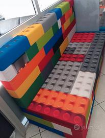 Divano lettomatrimoniale contenitore NUOVO