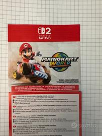Mario kart world switch 2- codice digitale
