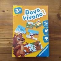 Gioco in scatola "Dove vivono?" - Ravensburger