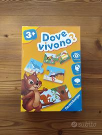 Gioco in scatola "Dove vivono?" - Ravensburger
