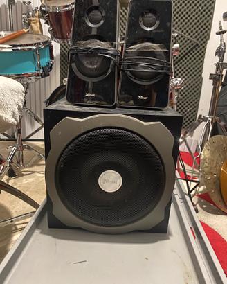 Casse trust con subwoofer