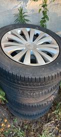 cerchi da 16 gomme 215 55 e copricerchi citroen
