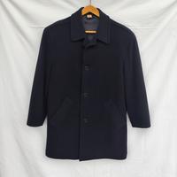 Cappotto uomo lana blu scuro André Simon Taglia 50
