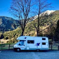 Camper mansardato 7 posti
