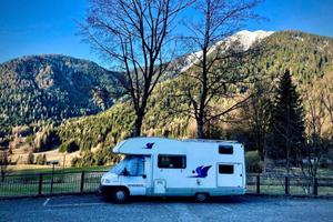 Camper mansardato 7 posti