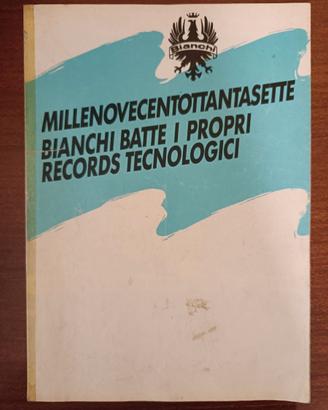 BIANCHI bici Uomo-Donna 1987 – depliant