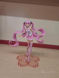 Figure anime Hatsune Miku rosa