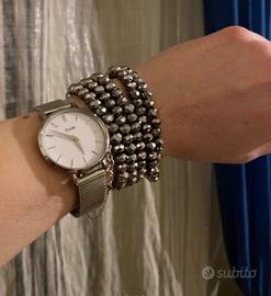 Collana pietre vetro colorate