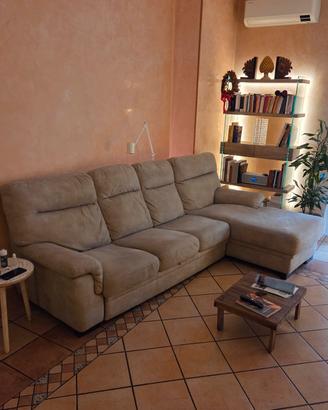 Divano Dondi Salotti 4 posti con penisola