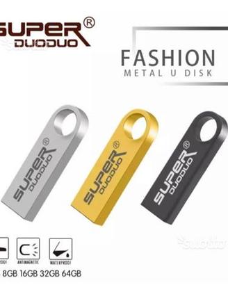 Chiavetta USB pen drive 32 Gb. Duoduo