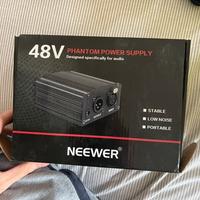 Alimetatore 48v neewer x microfono