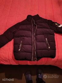 piumino nero Stone Island 