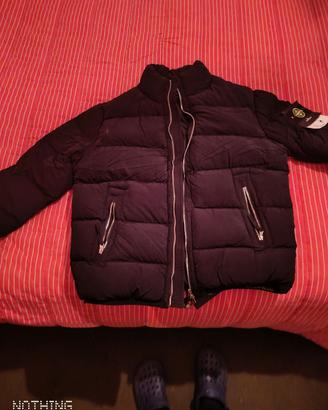 piumino nero Stone Island 