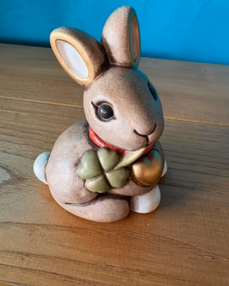Coniglietto portafortuna con quadrifoglio thun