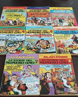 Alan Ford Le Storie del Numero Uno -1/8 completa