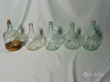 Bottiglioni in vetro da 5lt