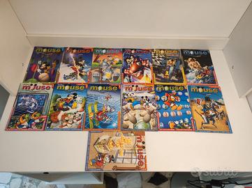 Lotto 13 riviste Mouse Cyber-giornale di Topolino