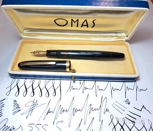 Omas 555/s Stilografica Vintage 