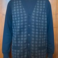 Gilet/Smanicato in Maglia Doppelganger Blu Scuro