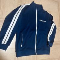 Felpa con zip palm angels