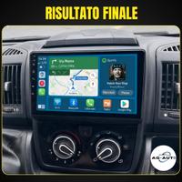 Peugeot Boxer KIT COMPLETO Autoradio android 2din
