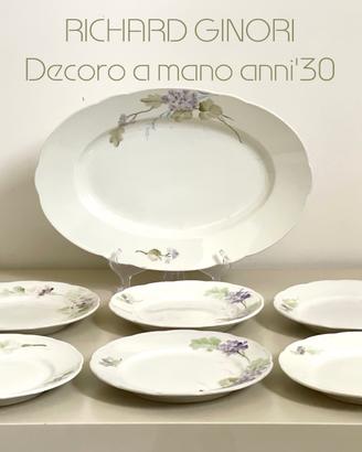 Servizio porcellana Richard Ginori anni’30
