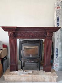 stufa a pellet per 120 MQ 