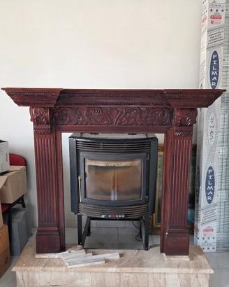 stufa a pellet per 120 MQ 