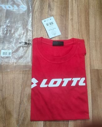 Maglietta Lotto Rossa XL T-Shirt Uomo Sport