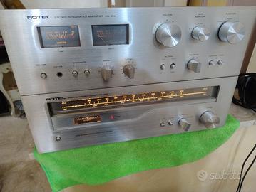 Amplificatore+Tuner Rotel.