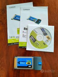 Linksys Wireless-G notebook adapter