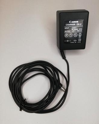 Caricabatteria originale CANON CH-3 adattatore CA