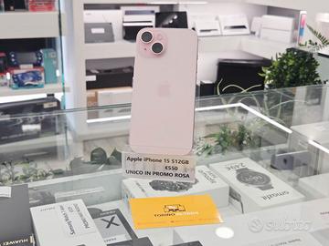 Apple iPhone 15 512GB - UNICO IN PROMO