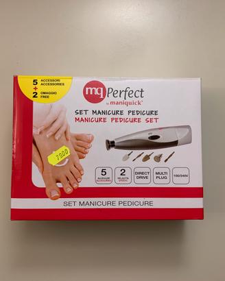 Set manicure pedicure professionale