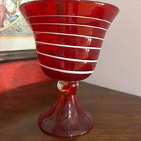 Coppa in vetro di Murano