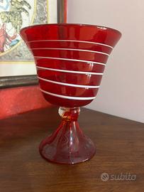 Coppa in vetro di Murano