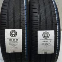 2 GOMME 195 60 15 CONTINENTAL A52579