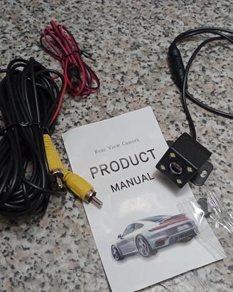 Kit Telecamera auto  Retromarcia 