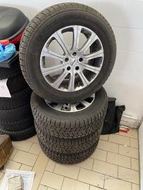 4 CERCHI IN LEGA MERCEDES+4BRIDGESTONE 235/60/17