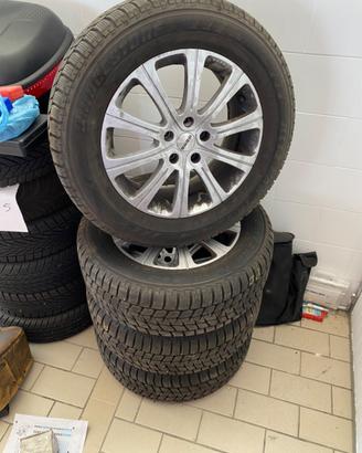 4 CERCHI IN LEGA MERCEDES+4BRIDGESTONE 235/60/17