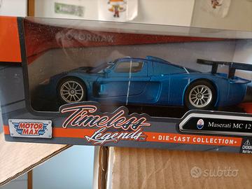 Maserati MC 12 corsa blu 1:24