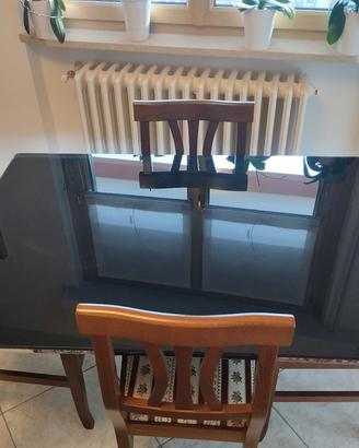 Tavolo Calligaris con sedie