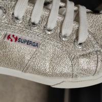 Scarpe Superga silver n.39