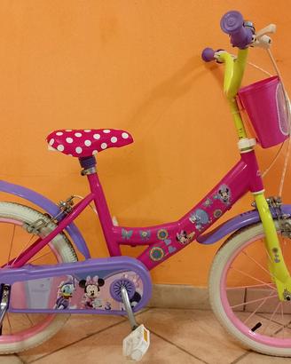 Bici bimba 16" Disney NUOVA 